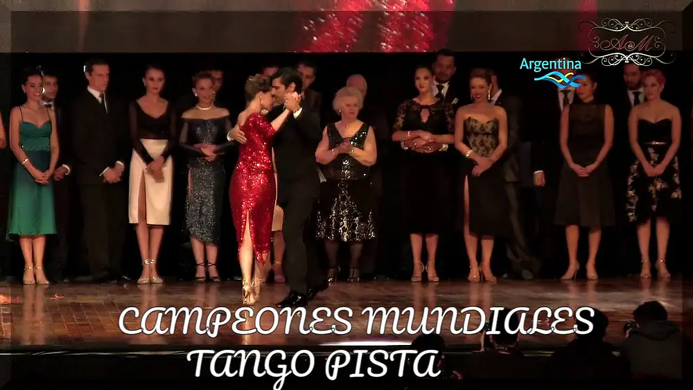 Video thumbnail for Mundial de Tango 2017 German Ballejo Magdalena Gutierrez, campeones mundiales Pista