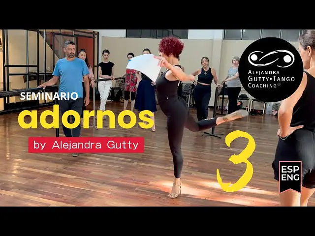 Video thumbnail for ADORNOS TANGO C3 by Alejandra Gutty | ‘La flecha y su estela’