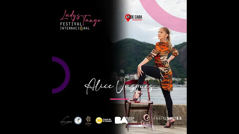 Video thumbnail for Alice Vasques y David Palo - Ladys Tango 2023 - Milonga  Viva La Pepa