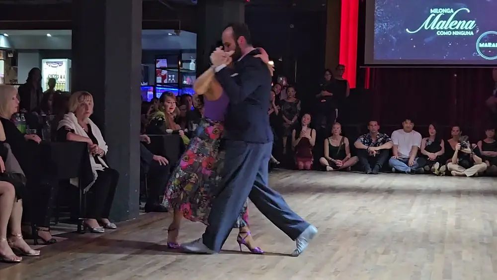 Video thumbnail for Corina Herrera & Pablo Rodriguez at Malena milonga - Mujercitas tango festival (1 of 2)