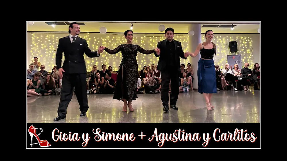 Video thumbnail for Gioia Abballe y Simone Facchini + Agustina Piaggio y Carlitos Espinoza  4/4 @ Bergamo FesTango