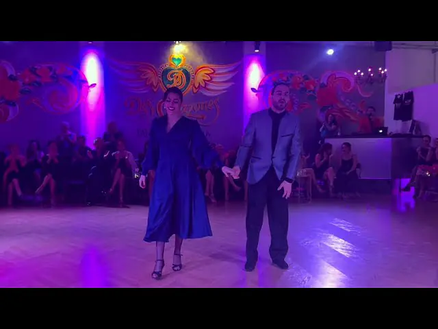 Video thumbnail for Ezequiel Lopez & Camila Alegre 2/3 - 2 Corazones Tango Accademia Rimini - 12/05/23