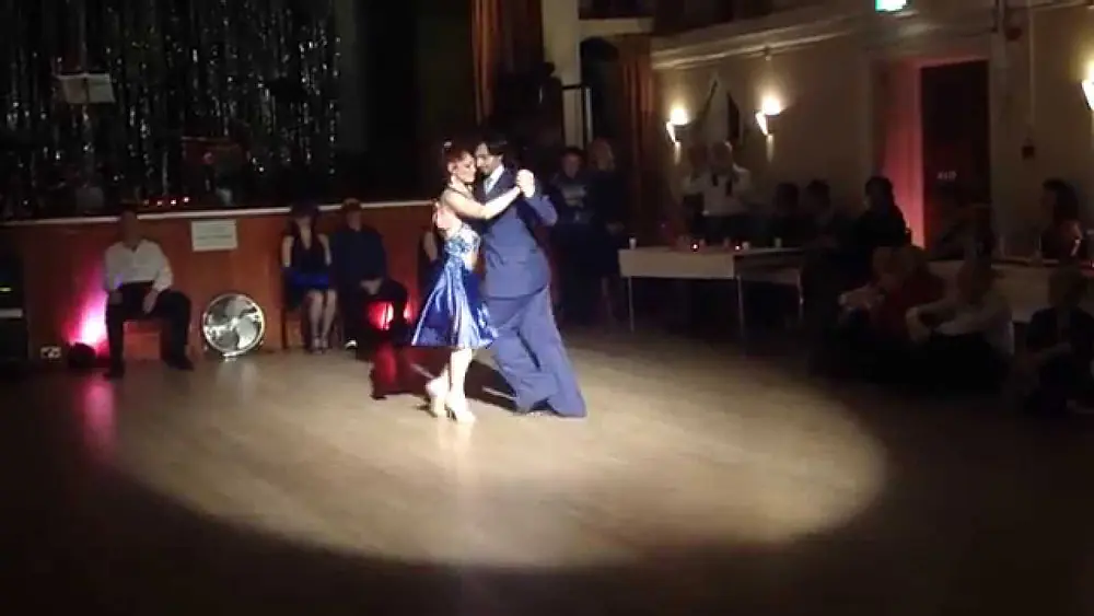 Video thumbnail for Adriano Mauriello & Alexandra Wood perform (3 of 3) at TangobootCamp UK Valentines Festival Feb 2014