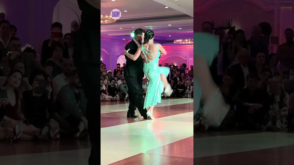 Video thumbnail for Clarisa Aragón & Jonathan Saavedra Argentine tango performance to Bochinche at SoCal 2025 (8/13)