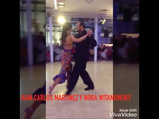 Video thumbnail for TANGO JUAN CARLOS MARTÍNEZ Y NORA WITANOWSKY