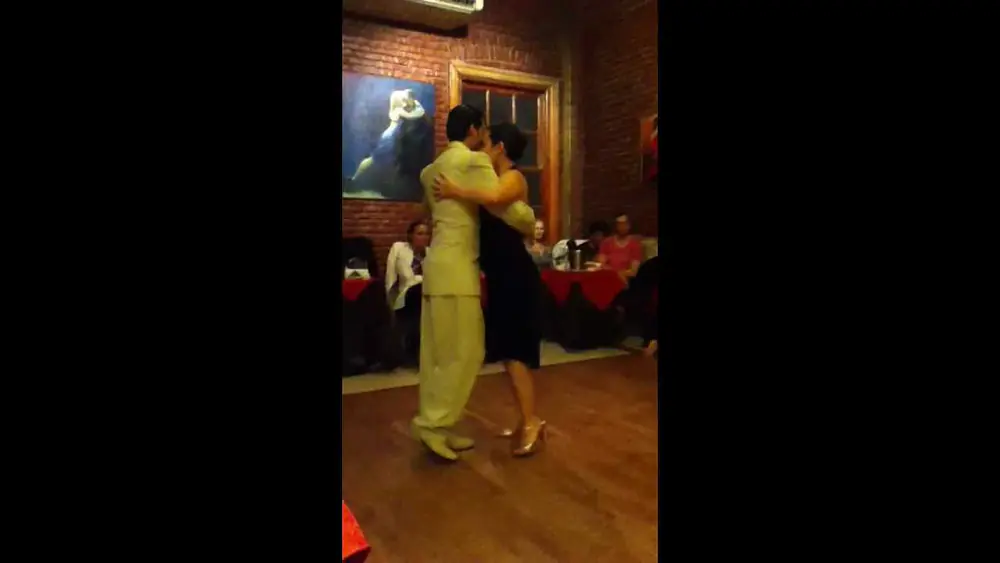 Video thumbnail for Bailaron Facundo de la Cruz Gómez Palavecino y Paola Florencia Sanz - La Piccola Milonga Part.2