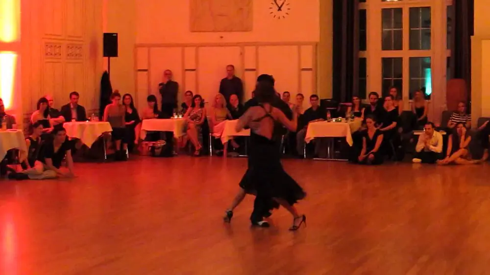 Video thumbnail for Mariano "Chicho" Frumboli & Juana Sepulveda Racing Club Milonga, Zürich 13.12. 2014_2