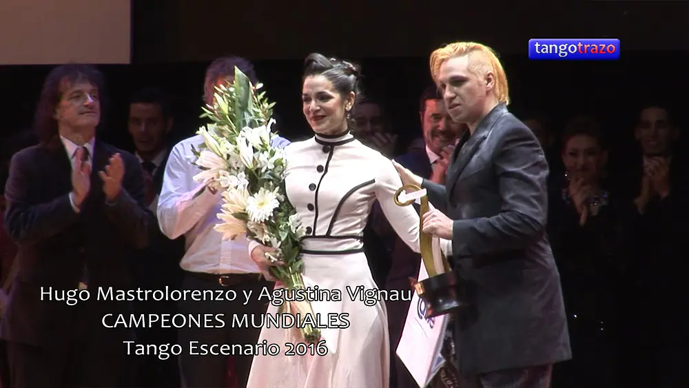 Video thumbnail for Hugo Mastrolorenzo y Agustina Vignau - Campeones mundiales de Tango Escenario 2016