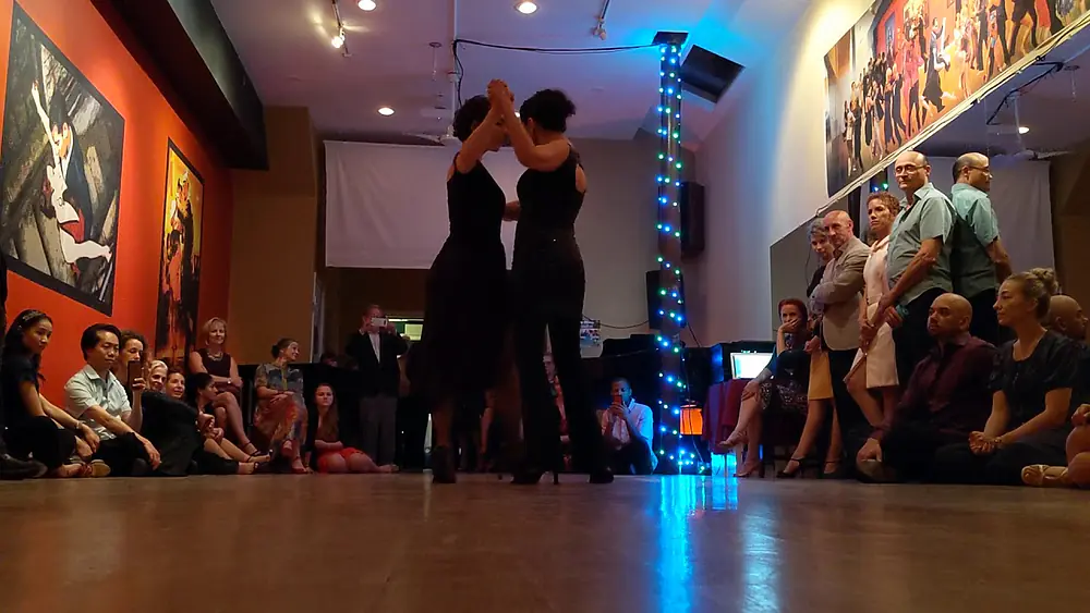 Video thumbnail for Carla Marano & Inés Muzzopappa | Pablo Estigarribia  - Philadelphia Tango School