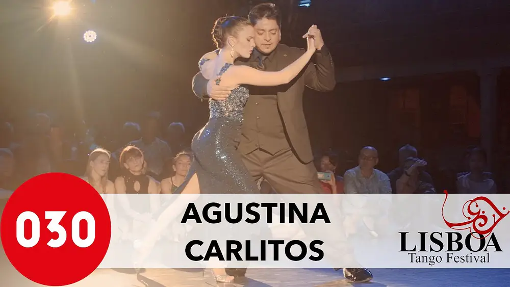 Video thumbnail for Agustina Piaggio and Carlitos Espinoza – Como dos extraños at Lisbon Tango Festival 2023