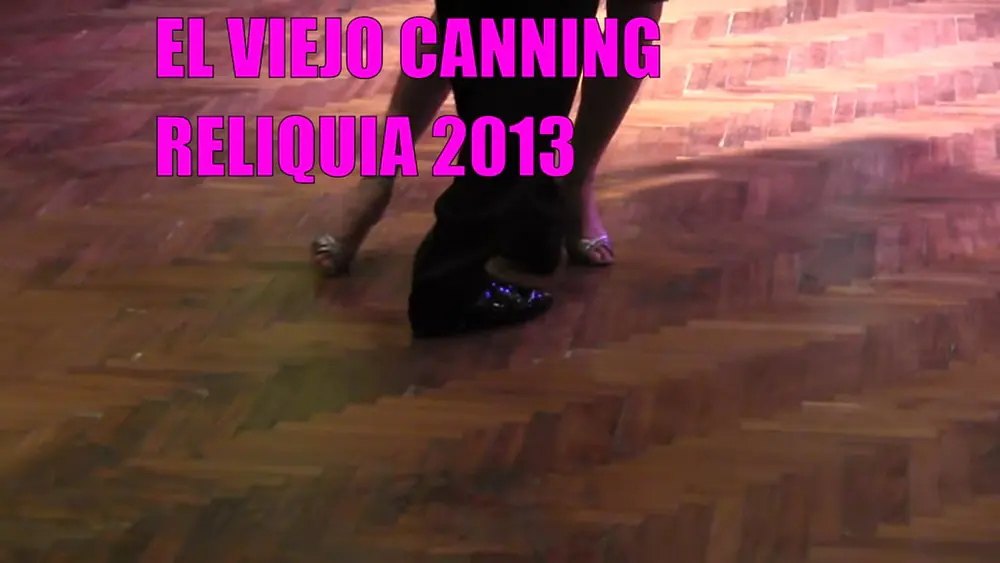 Video thumbnail for RELIQUIA en el viejo salón Canning, 24 de julio 2013. Federico Naveira con Orquesta Color Tango