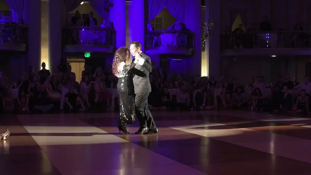 Video thumbnail for Marcela Durán and Pablo Moyano at the Gavito Tango Festival 2/3