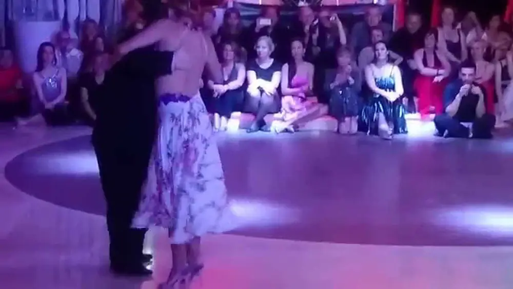 Video thumbnail for Alejandra Mantinan y Aoniken Quiroga at Canary Islands 2015 Tango Festival 1