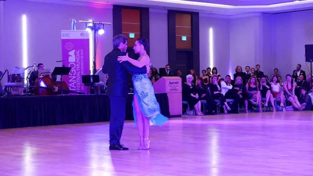 Video thumbnail for Adrian Veredice & Alejandra Hobert Tango Demo @ ATUSA 2018 April 1