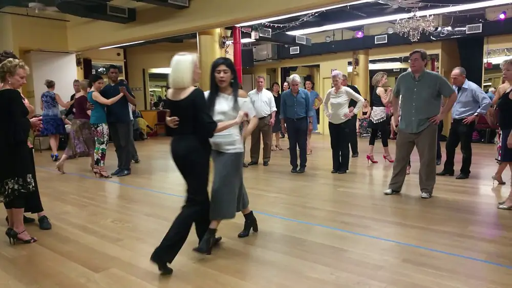 Video thumbnail for Argentine tango Práctica: Mariela Franganillo 3/24/18 (1of 2)