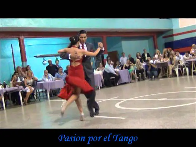 Video thumbnail for FLORENCIA LABIANO & HERNAN RODRIGUEZ bailando la milonga ESTAMPA DE VARON en el EL PISOTON