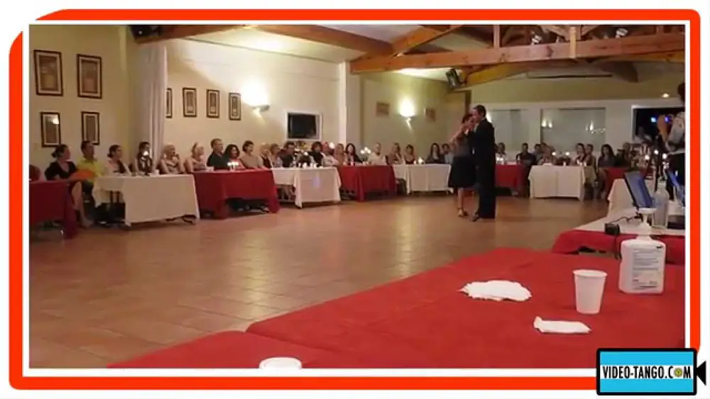 Video thumbnail for Denise y Thierry Guardiola - Festival Tango les Pins - Derrotado