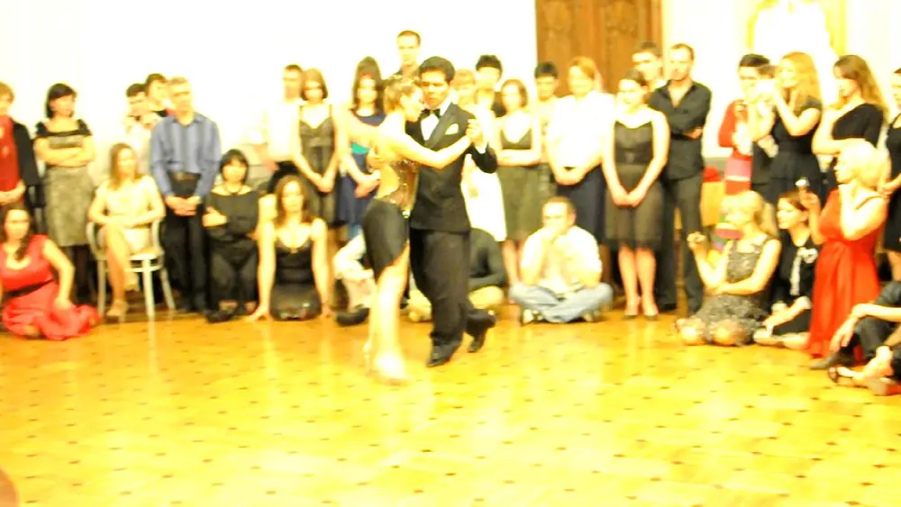 Video thumbnail for Sebastian Arce and Mariana Montes, show in Nizhny Novgorod, Russia, 4.02.12. "Fueye"