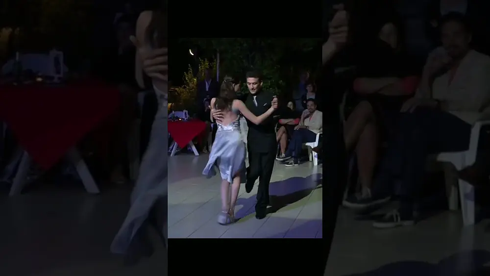 Video thumbnail for Featured dancers Andrea Vighi and Chiara Benati dancing Milonga