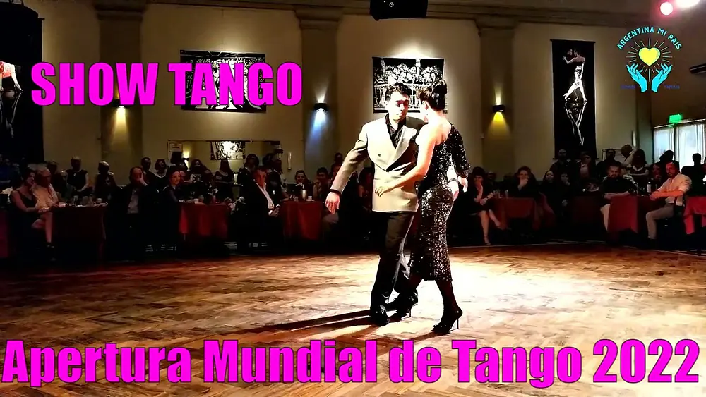 Video thumbnail for Federico Naveira, Sabrina Massa, presenta Omar Viola de Salón Canning, milonga Parakultural