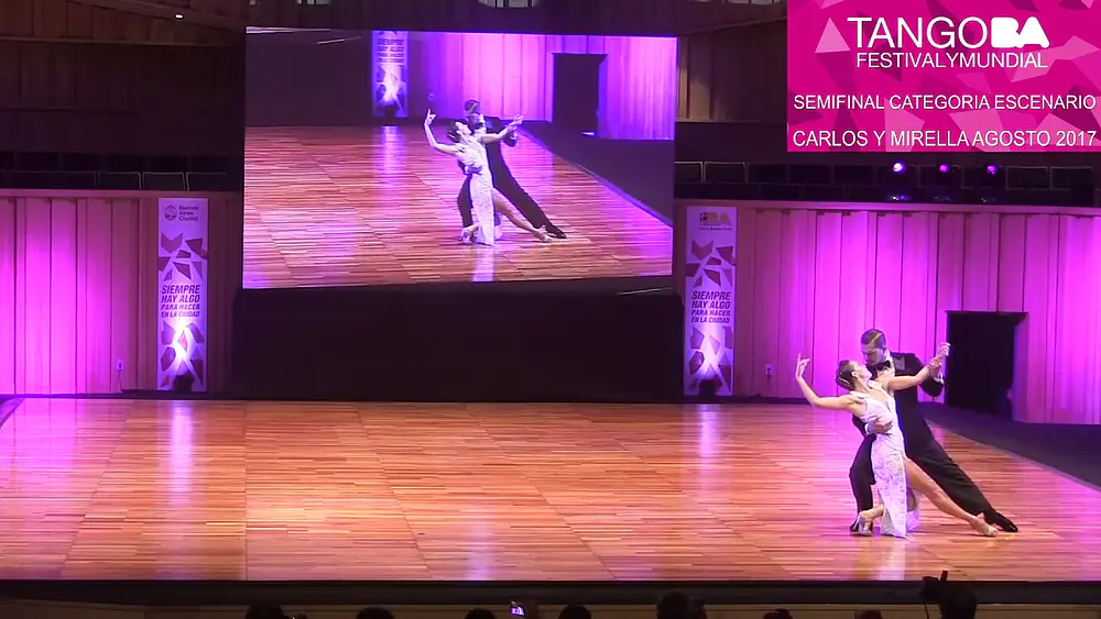 Video thumbnail for Carlos & Mirella Santos David | Mundial de Tango 2017 Semifinals
