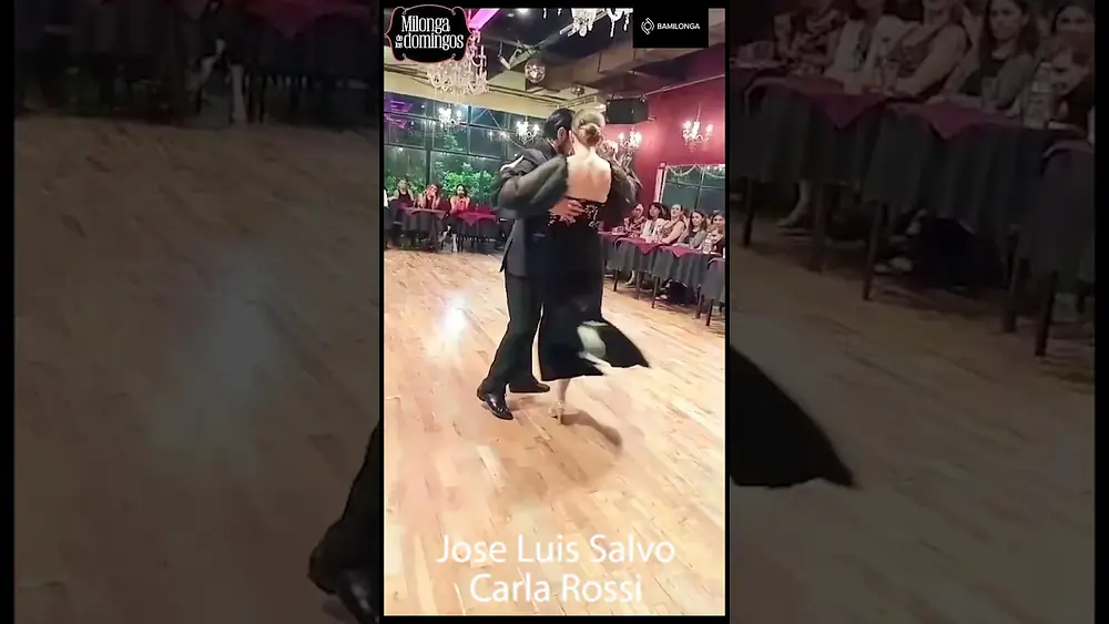 Video thumbnail for José Luis Salvo y Carla Rossi - 12 de Enero - Milonga de los Domingos - 2/3