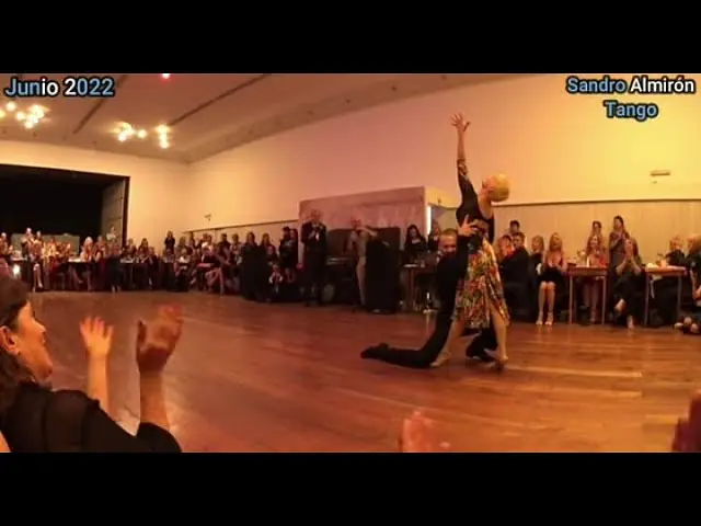 Video thumbnail for Aurora Lubiz y Claudio González / Dramática Tango : La primera Friulana Tango de JUNIO ¡FIESTÓN!