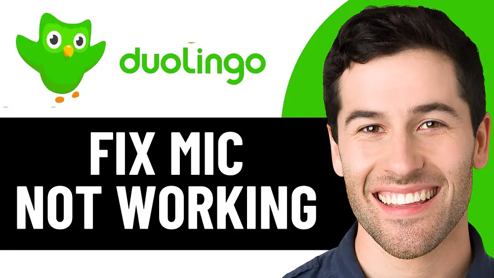 Video thumbnail of HOW TO FIX DUOLINGO MIC NOT WORKING 2025! (EASY FIX)
