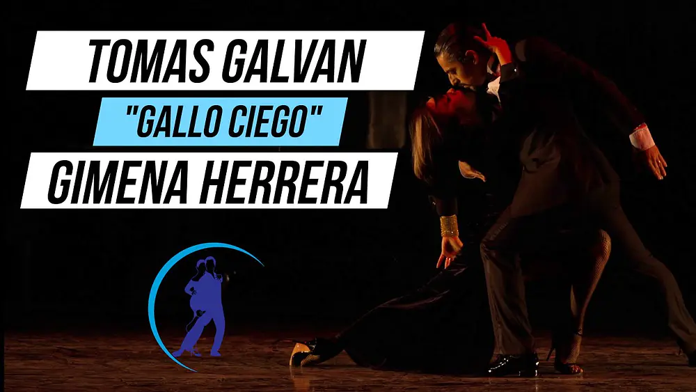 Video thumbnail for "Gallo Ciego" by Orquesta de Osvalde Pugliese. Danced by Tomas Galvan and Gimena Herrera.