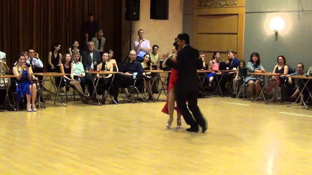 Video thumbnail for Hernan Rodriguez y Florencia Labiano. Festival "Days of a tango 2014. St. Petersburg.