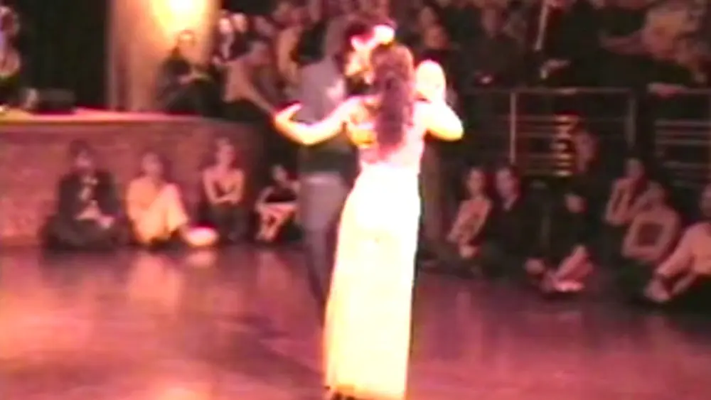 Video thumbnail for Gustavo Rosas. Tango con Paula Rubin en Festival de Bruselas.Marzo 2005. Belgica.