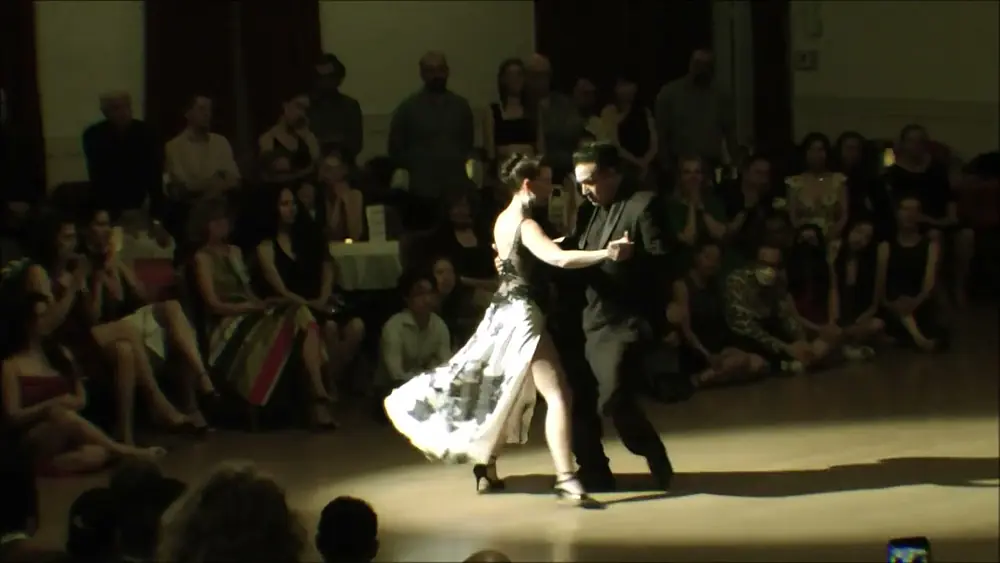 Video thumbnail for Chicho Frumboli y Juana Sepulveda at Vecher Tango 4 of 6