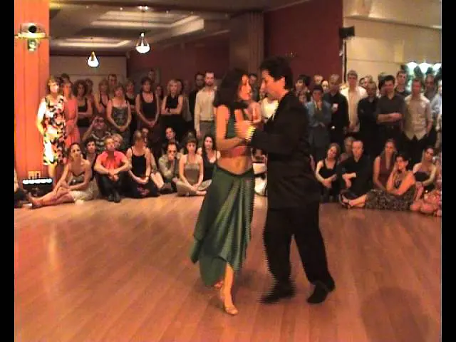 Video thumbnail for Leo Calvelli y Eugenia Usandivaras 2/4 (August 25, 2012) Tango Sun Festival 2012