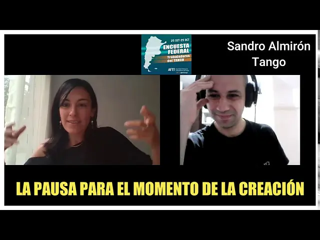 Video thumbnail for 201😷Días sin MILONGA y ABRAZO conociendo 👉👠Pamela DAMIA BAILARINA💃👈 TANGO BARCELONA charlas SANDRO