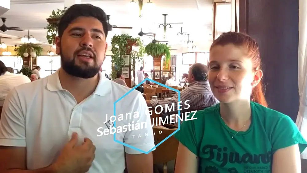 Video thumbnail for 7/8 Joana Gomes & Sebastián Jiménez | La mujer tiene el poder del NO | Entrevista | Tango | Milonga