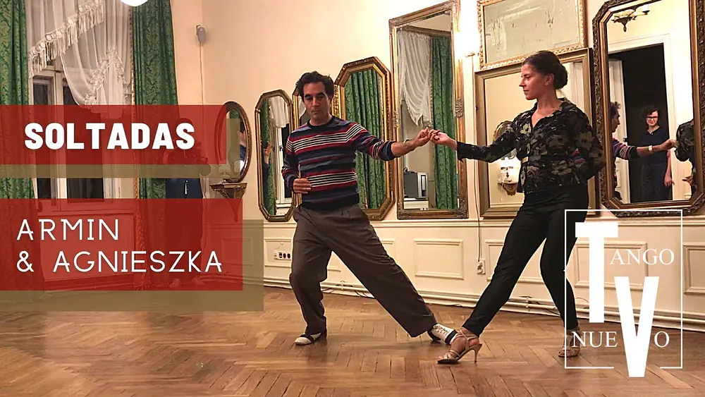 Video thumbnail for Soltadas demo, tango advanced class summary, Armin Marschall & Agnieszka Stach
