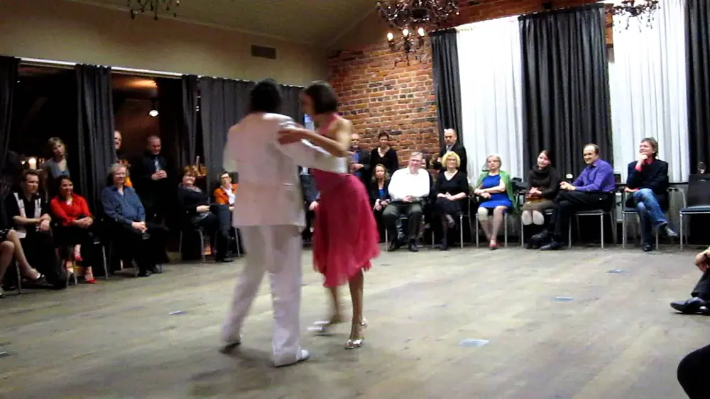 Video thumbnail for Gustavo Rosas y Gisela Natoli at Oulu Tango Festival 2 2012