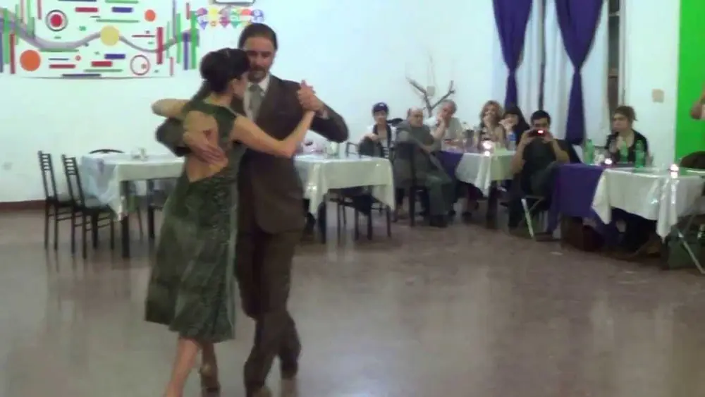 Video thumbnail for Luciana Gorosito y Adrian De Gregorio Milonga De Los Fortines En: Estación Tango (Jue 03-10-13) 3/3