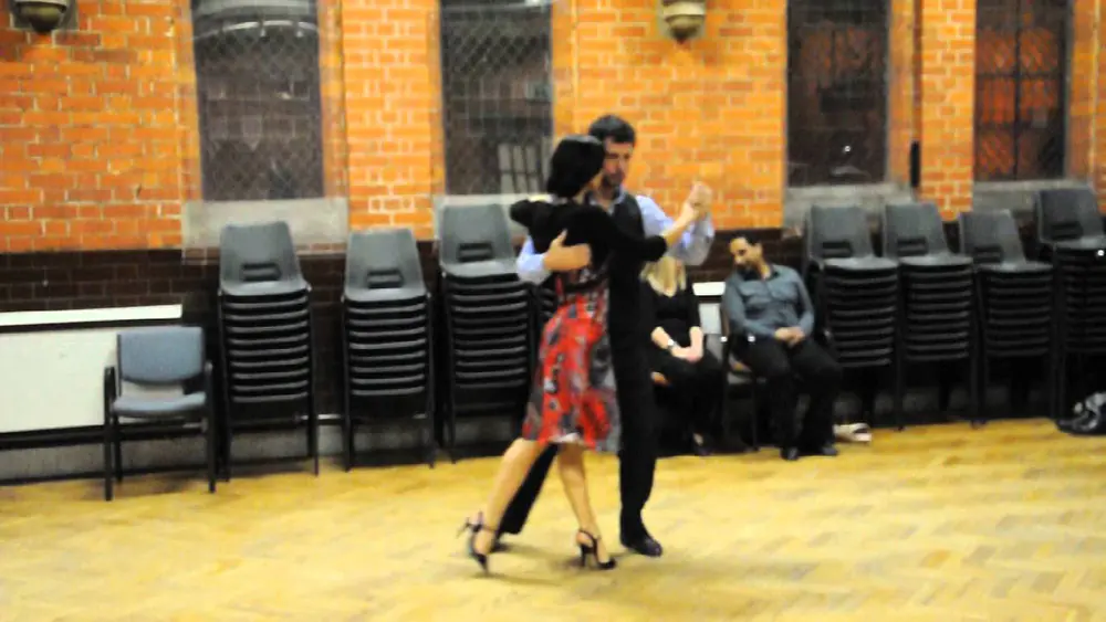 Video thumbnail for Cristian Petitto & Paula Duarte Classes at Reading Tango Club