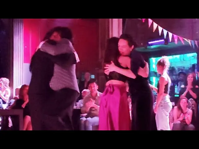 Video thumbnail for Gri Montanaro y Gaston Torelli & Daniela Inglese y Ricardo Albornoz. La comedia Tango 30sep23