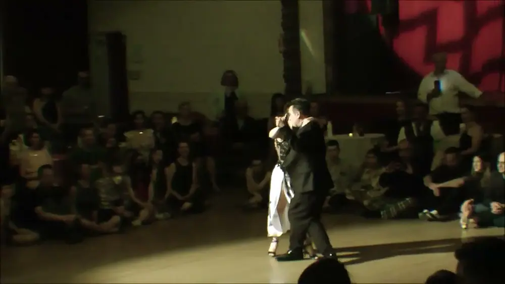 Video thumbnail for Chicho Frumboli y Juana Sepulveda at Vecher Tango 3 of 6