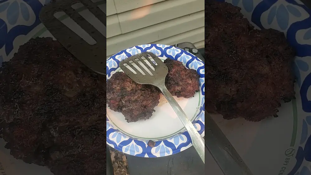 Video thumbnail of Well, they are off the grill...