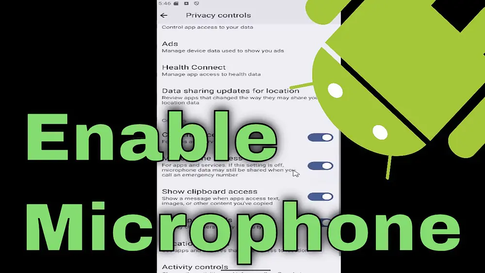 Video thumbnail of How to Enable Microphone on Android - Fix Android Mic Not Working [2025]