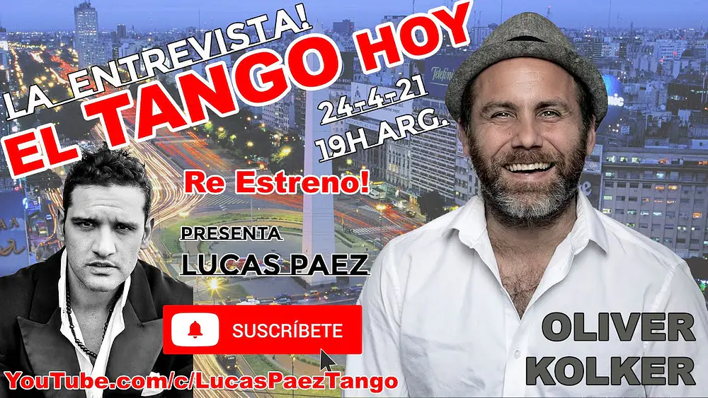 Video thumbnail for El Tango Hoy con Oliver Kolker - Tango Danza - Tango Música - Todo el Tango de Buenos Aires