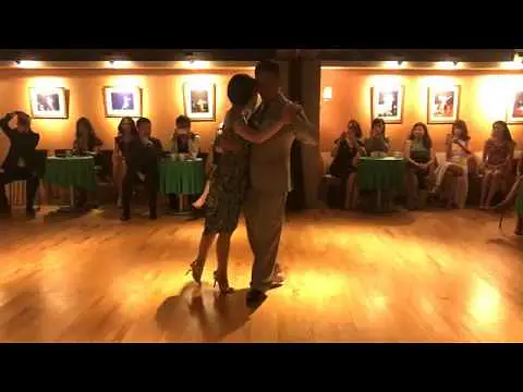 Video thumbnail for Tango Seasons Milonga - Celia Chen & Ale Kasique dance "Tormenta"