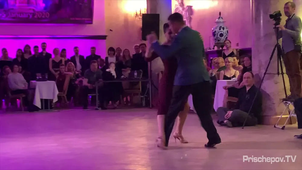 Video thumbnail for Barbara CARPINO & Claudio FORTE, 2-4, Moscow Tango Holidays VII / Winter 2020