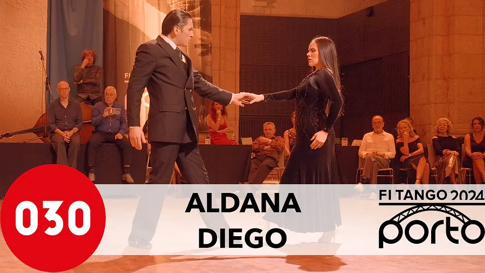 Video thumbnail for Aldana Silveyra and Diego Ortega – Ciudad triste at FI Tango Festival Porto 2024