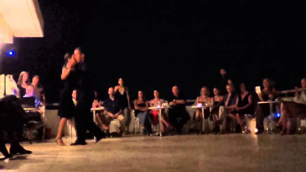 Video thumbnail for Kostas Nikolaidis & Vassia Thanopoulou 1/3, TANGO SALON, Heraklion Crete, Greece, 28/7/2013