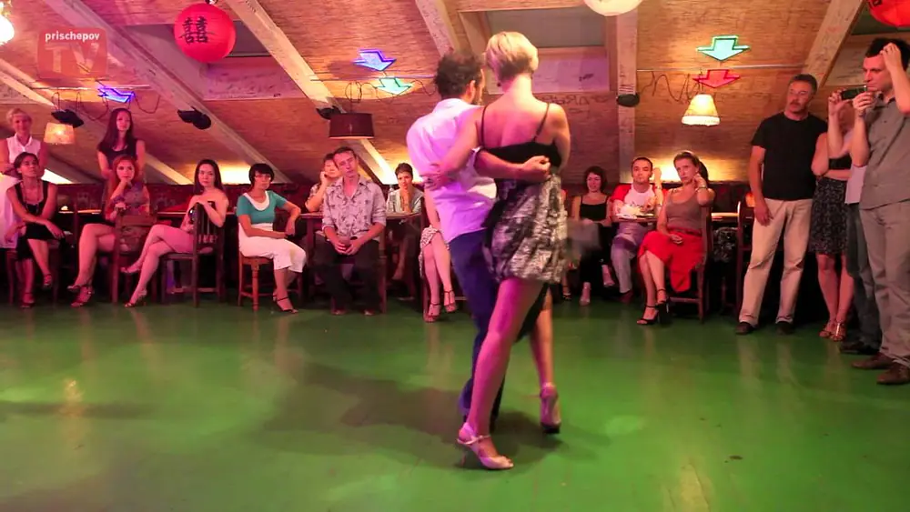 Video thumbnail for Giggio Giovanni & Anna Zyuzina 1, Russia, Moscow, Milonga "Na Cherdake" 26.07.2011