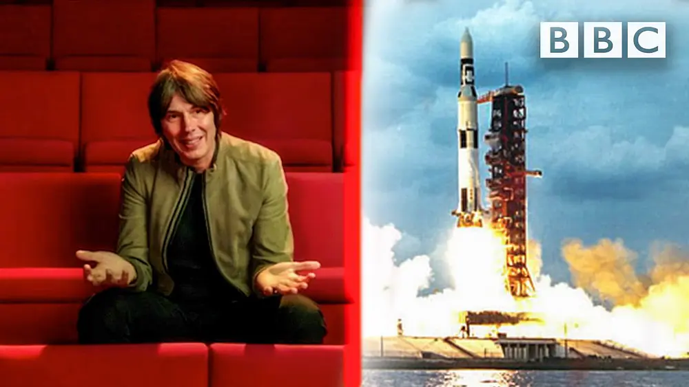 Video thumbnail for Brian Cox explores the enormous spacecraft that took humans to the moon  🚀 🌕  - BBC